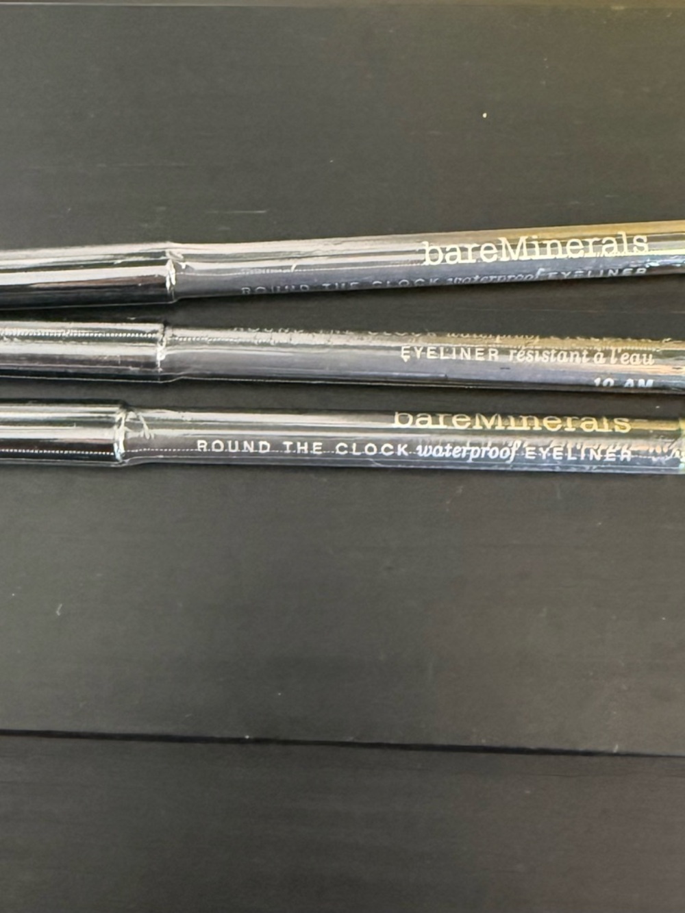 bareMinerals Round The Clock Eyeliner - Olive Green- set of‎ 3 - Picture 2 of 2